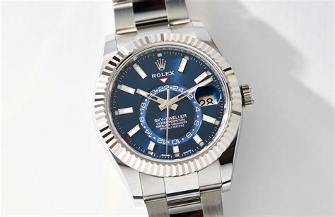 rolex sky dweller dial size|rolex sky dweller factory diamond.